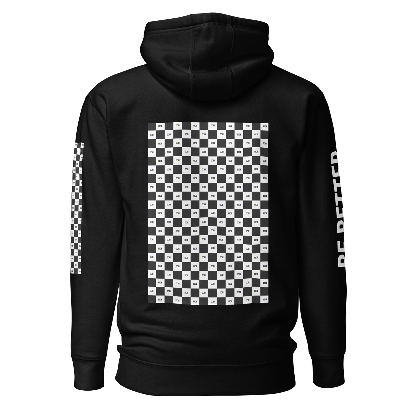 Chess Print - Be Better Hoodie
