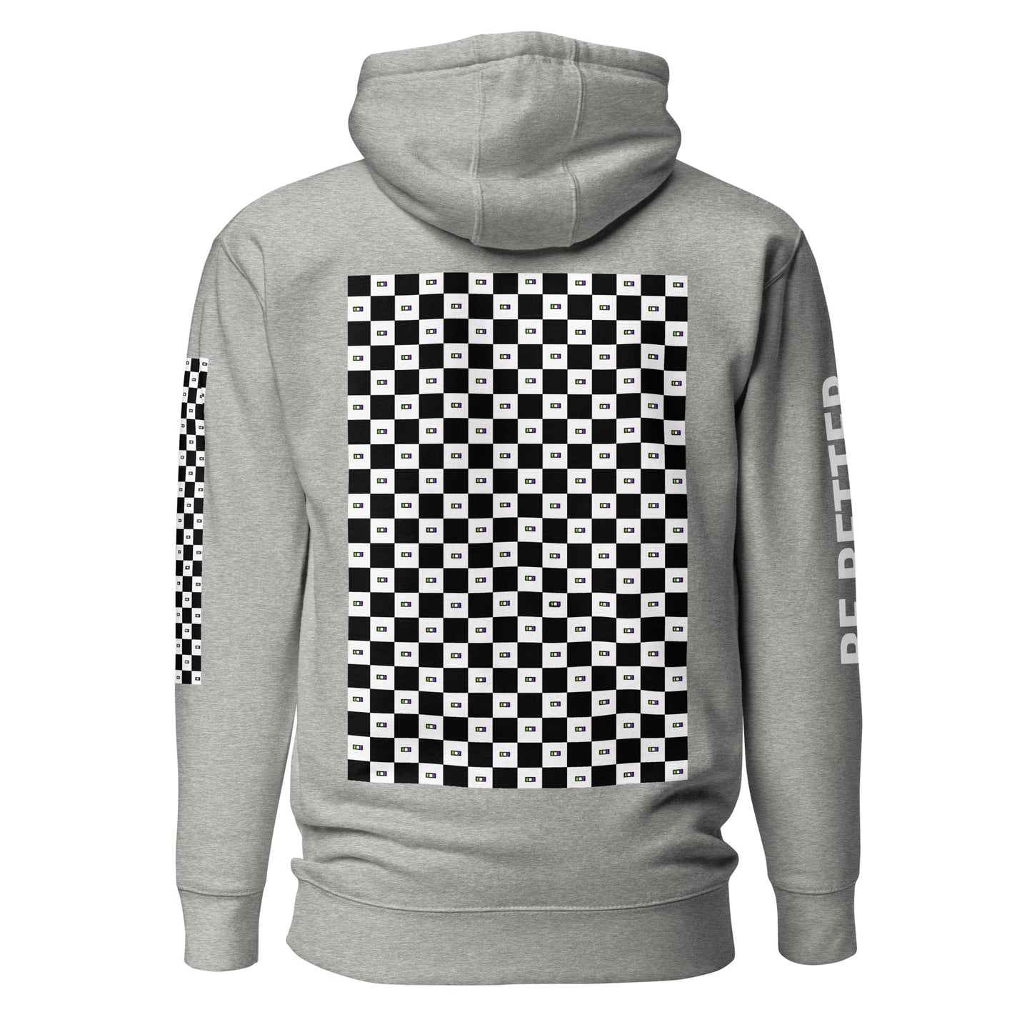 Chess Print - Be Better Hoodie