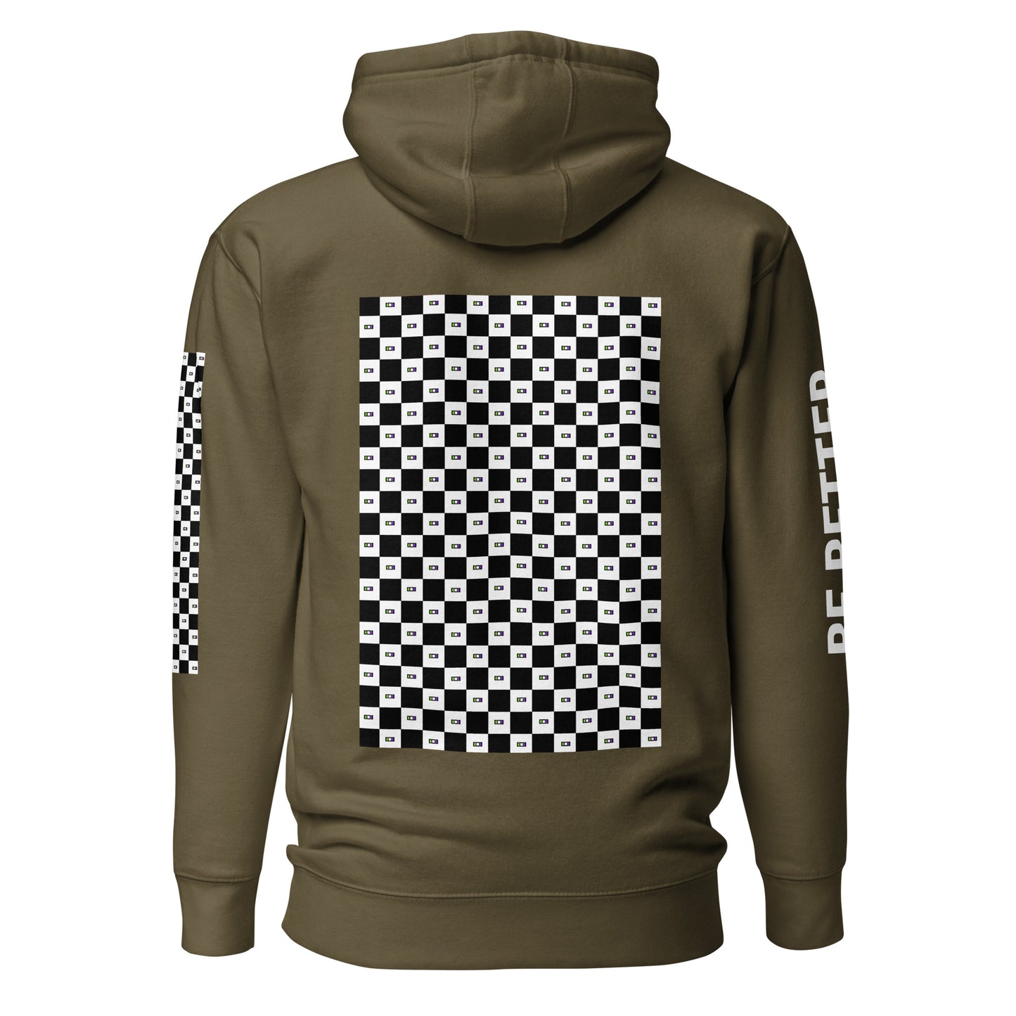 Chess Print - Be Better Hoodie